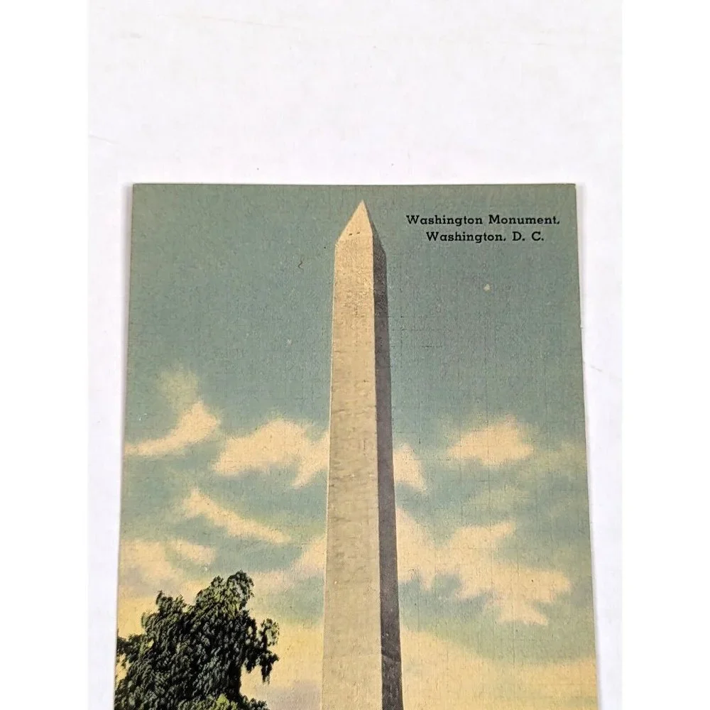 Vintage Postcard‎ Washington DC Monument United States Capital Travel Posted USA